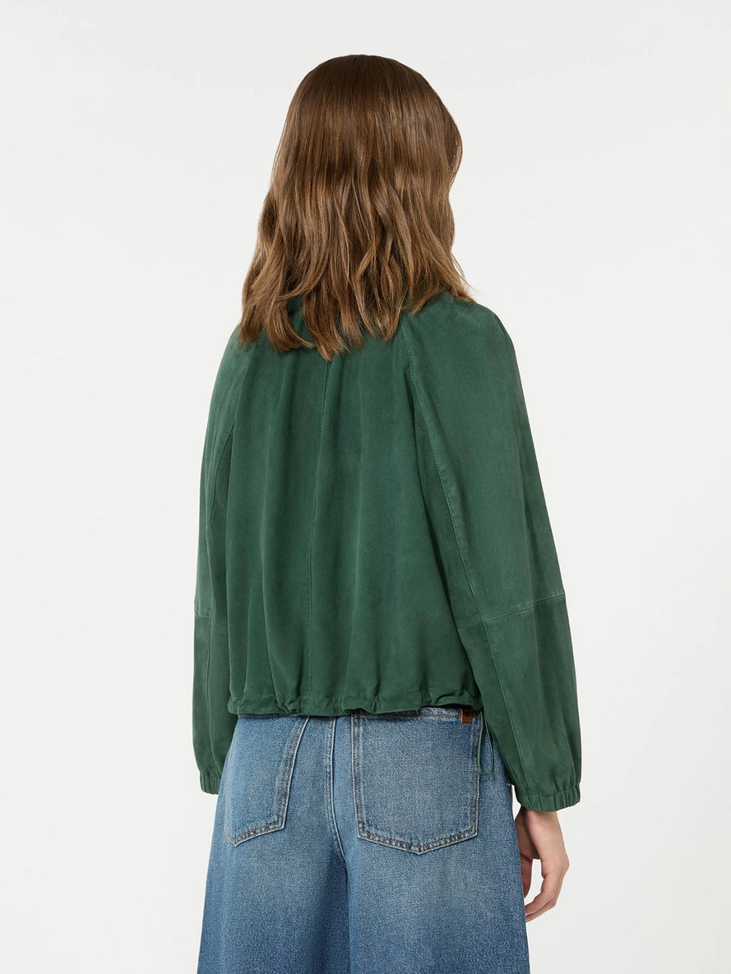 WKD-262544601 WKDZUPPA GREEN SUEDE JACKET