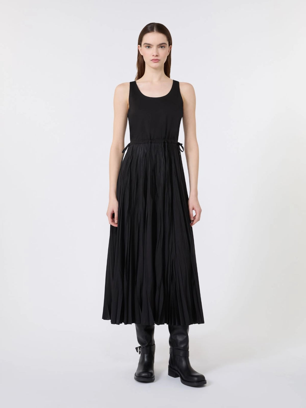 WKD-262562607 WKDCLASSI BLACK JERSEY DRESS