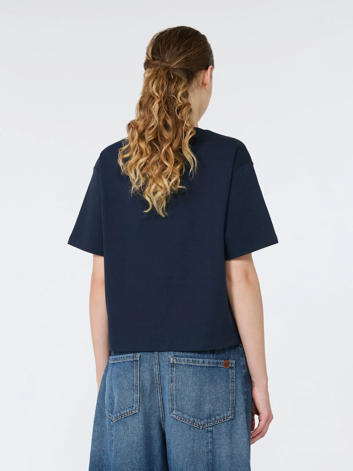 WKD-262597605 WKDSALA BLACK FLOWER T-SHIRT