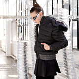 MTJ-MJ-210-BLACK SKI COAT