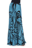 ABF-A0115 PINK PRINT SKIRT