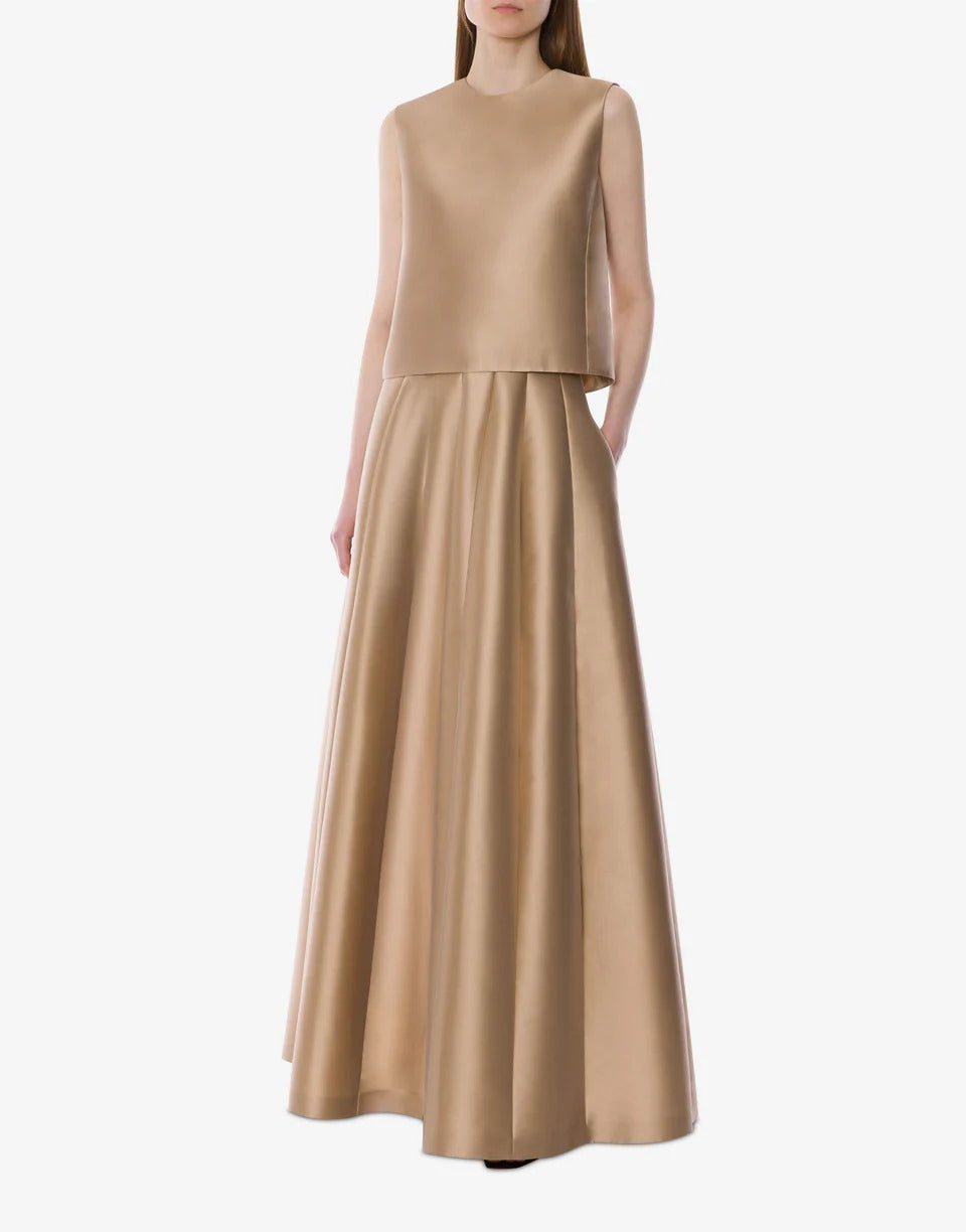 ABF-A0111 GOLD MIKADO SKIRT