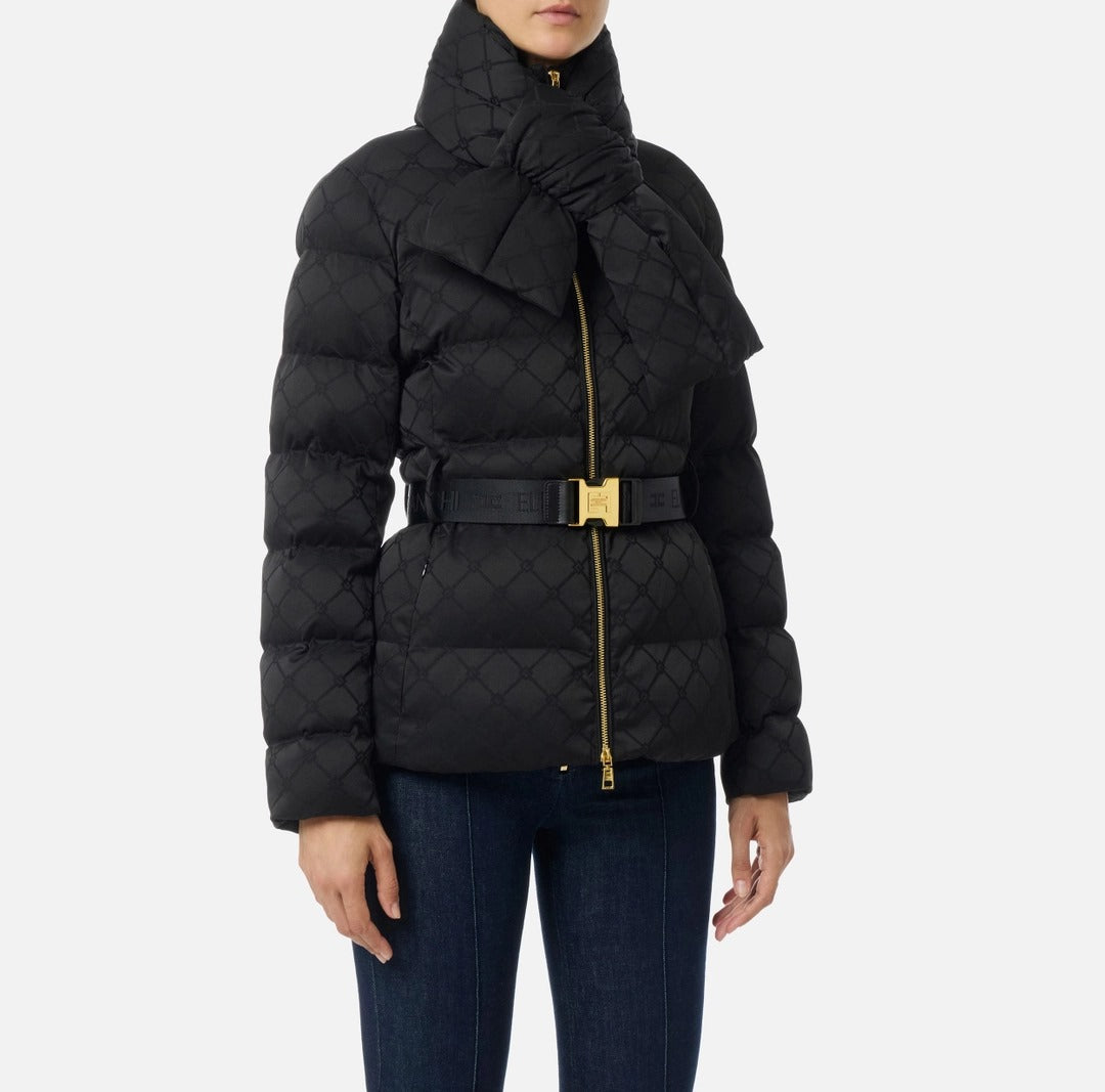 ELS-PI83D56 BLACK PADDED JACKET
