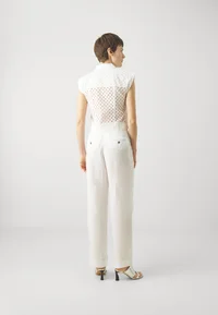 MRL-241311122 GLADIS WHITE LACE SHIRT