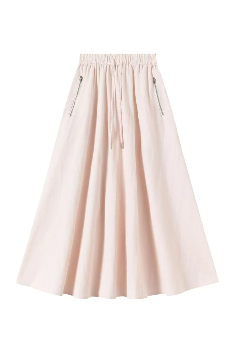 INO-M2-1719 PINK ZIP TIE SKIRT