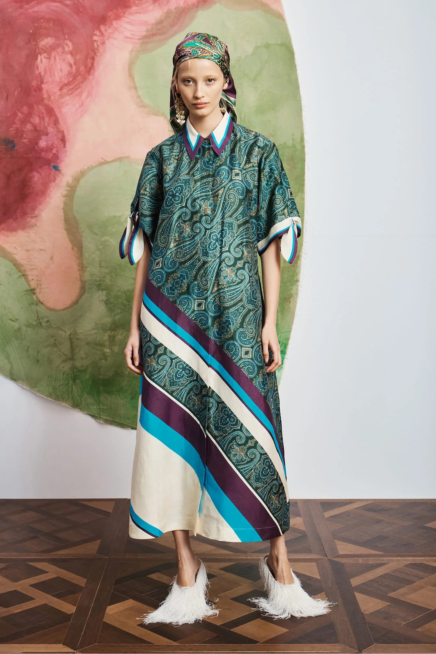 ALEMAIS-7579D JONI MULTI SHIRT DRESS