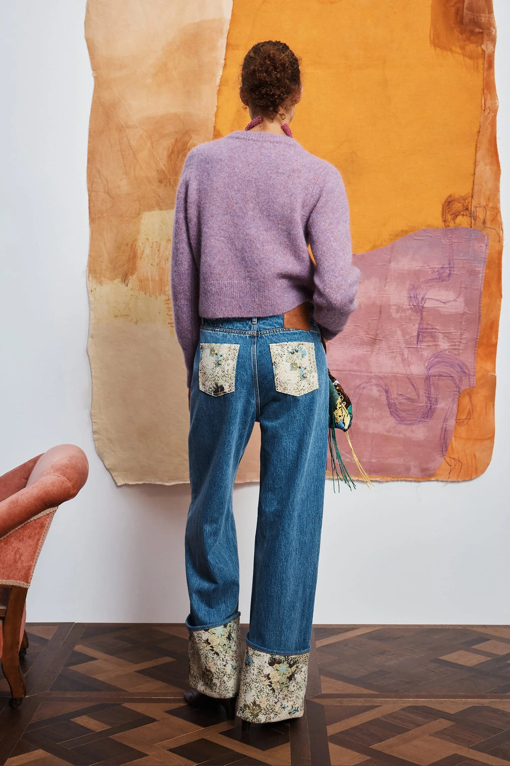 ALEMAIS-7556K REGGIE LILAC CARDIGAN