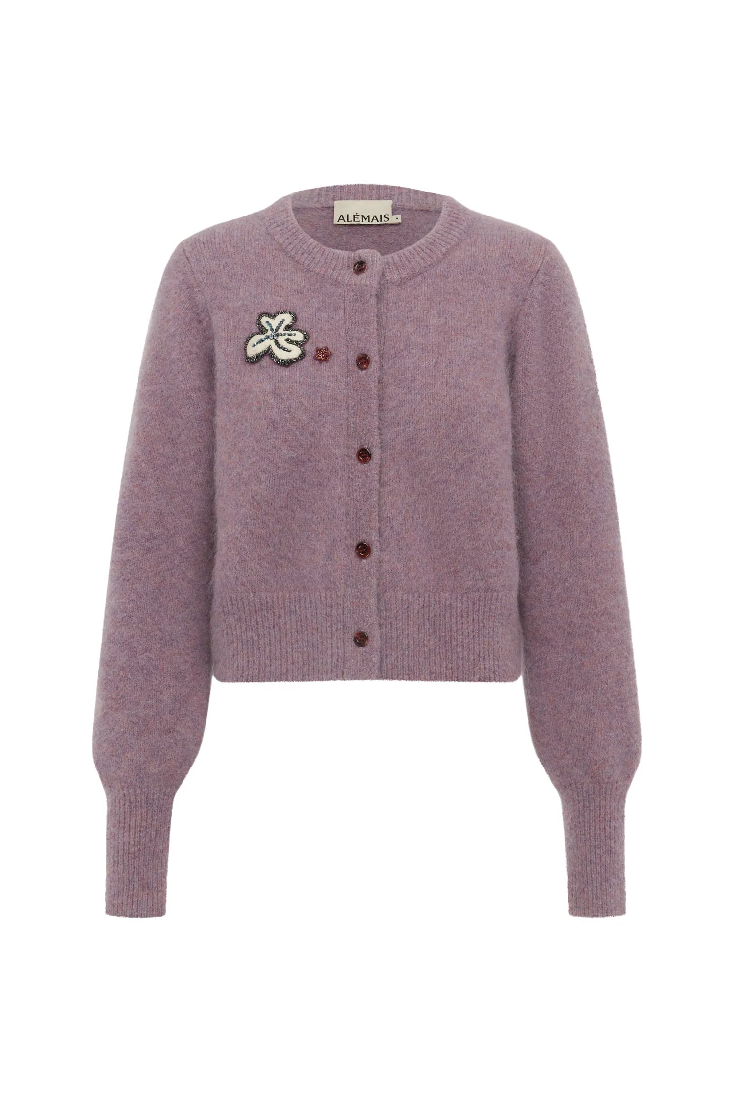 ALEMAIS-7556K REGGIE LILAC CARDIGAN