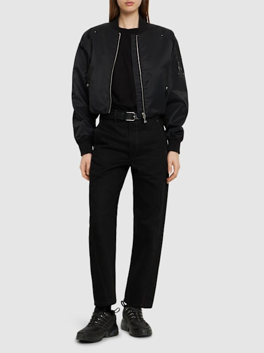 MKN-M14LJ169 ROUGEMONT BLACK CROP JACKET