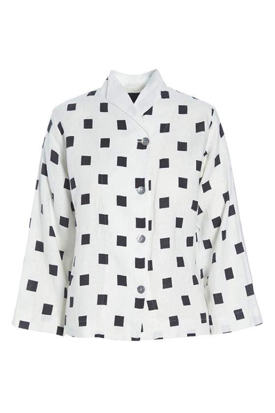 BKR-13331 BACK&WHITE JACKET