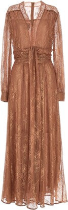 PKO-103100 DIANELLA BEIGE DRESS