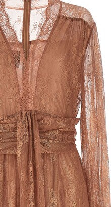 PKO-103100 DIANELLA BEIGE DRESS