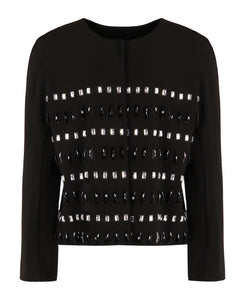 MAX-2426046013 MANTO BLACK BEAD JACKET