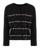 MAX-2426046013 MANTO BLACK BEAD JACKET