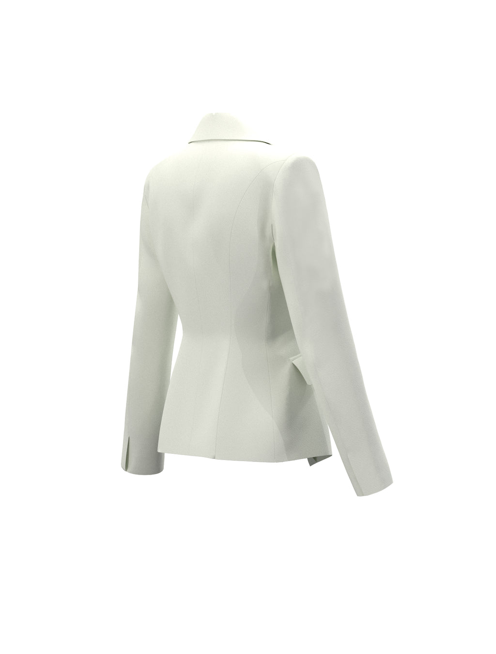 EBM-1181 FOGLIA1 BLAZER IN CREAM OR BLACK