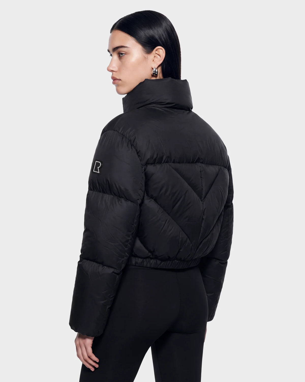 RUD-8126986 ANSLIE BLACK QUILTED JACKET