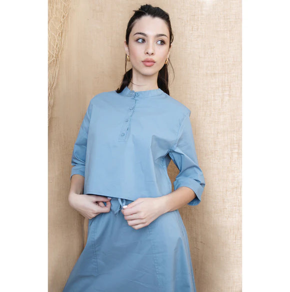 NUE-NUS4597 BLUE HARBOR BLOUSE