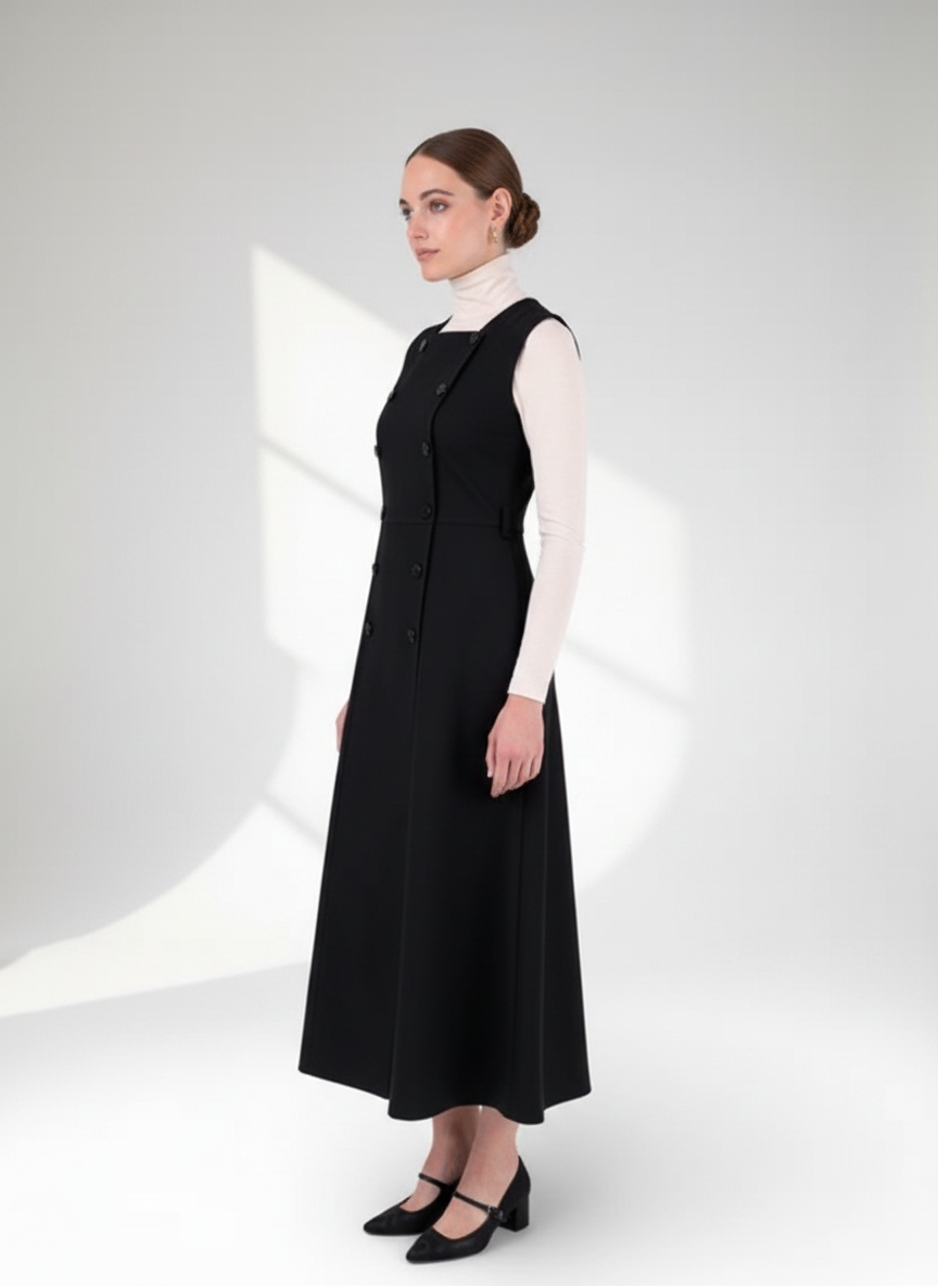 MUN-MNA7030 BLACK DANIELLE DRESS