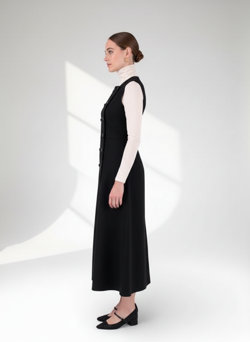 MUN-MNA7030 BLACK DANIELLE DRESS