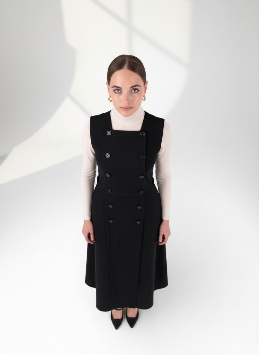 MUN-MNA7030 BLACK DANIELLE DRESS