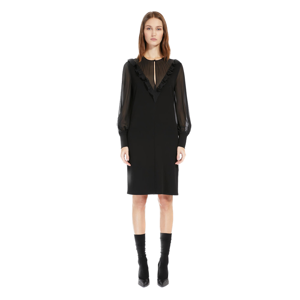 MAX-66260339600 VENUS BLACK DRESS