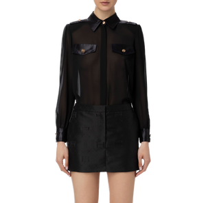 ELS-CA00836E2 BLACK BLOUSE