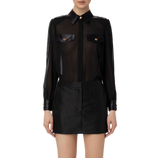 ELS-CA00836E2 BLACK BLOUSE