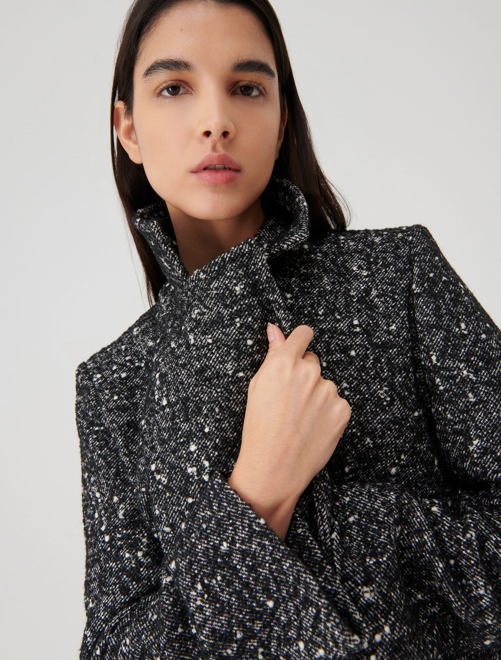 MRL-301038200 DAVINA BLACK COAT