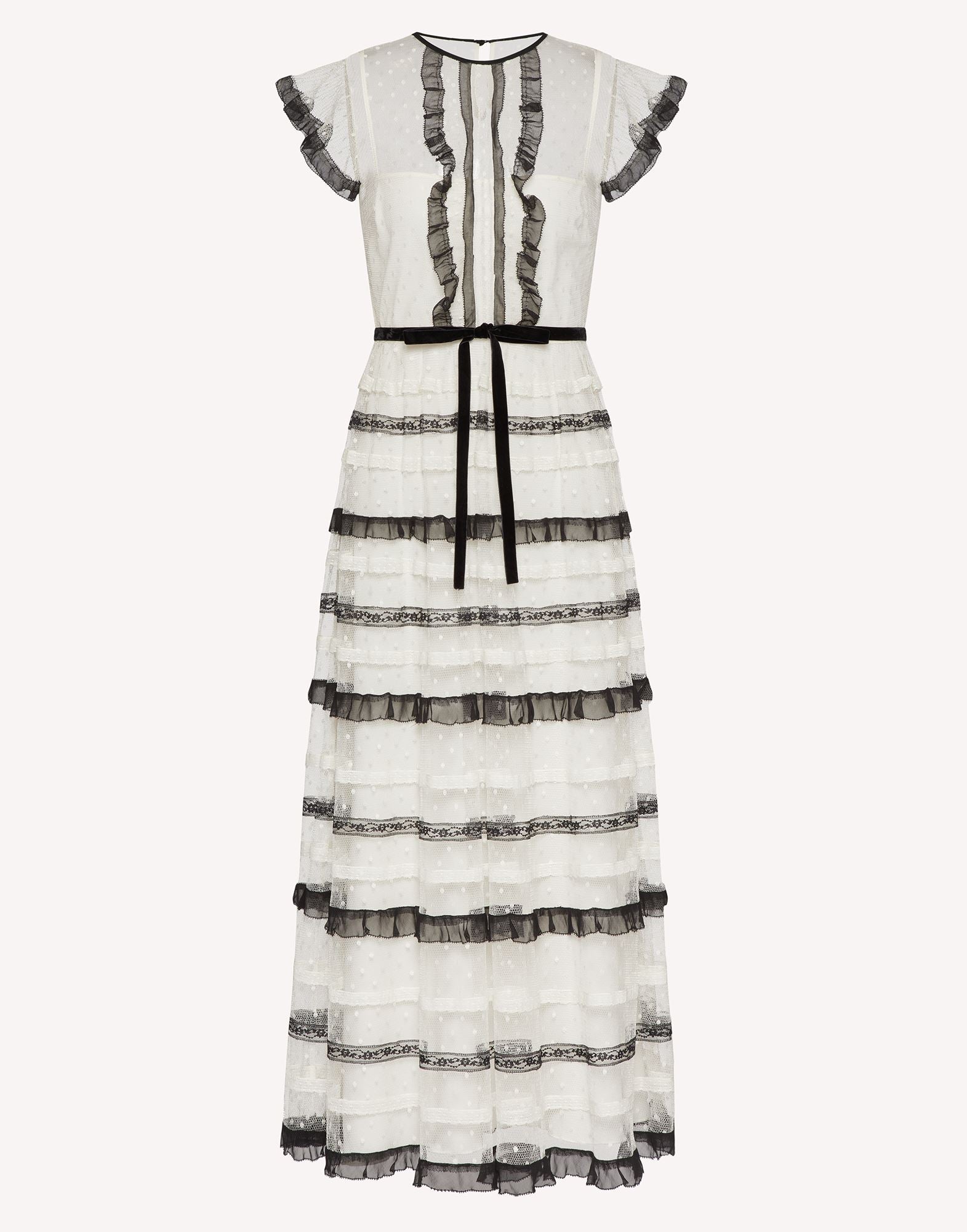 RDV-3R3VA23S6V6 CREAM&BLACK DRESS