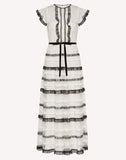 RDV-3R3VA23S6V6 CREAM&BLACK DRESS
