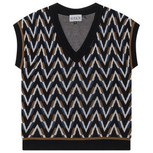 DEJ-WB3CM8516TE BLACK&MULTI VEST