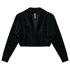 GIN-WB3CPT4960V BLACK CARDIGAN