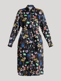 PER-7223023 DALMATA PRINT DRESS