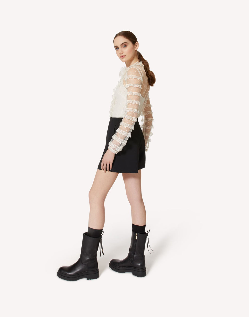 RDV-1R0AB05C6MT CREAM BLOUSE