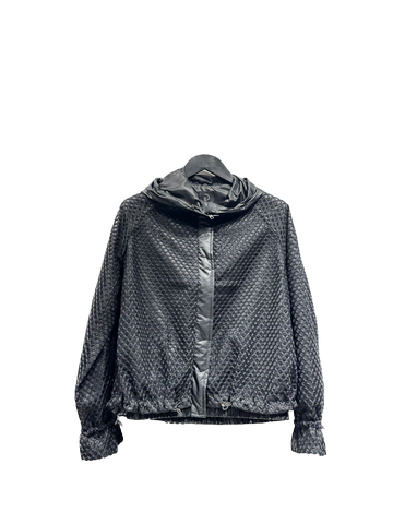 IDD-S1220-01-DN BLACK NET JACKET