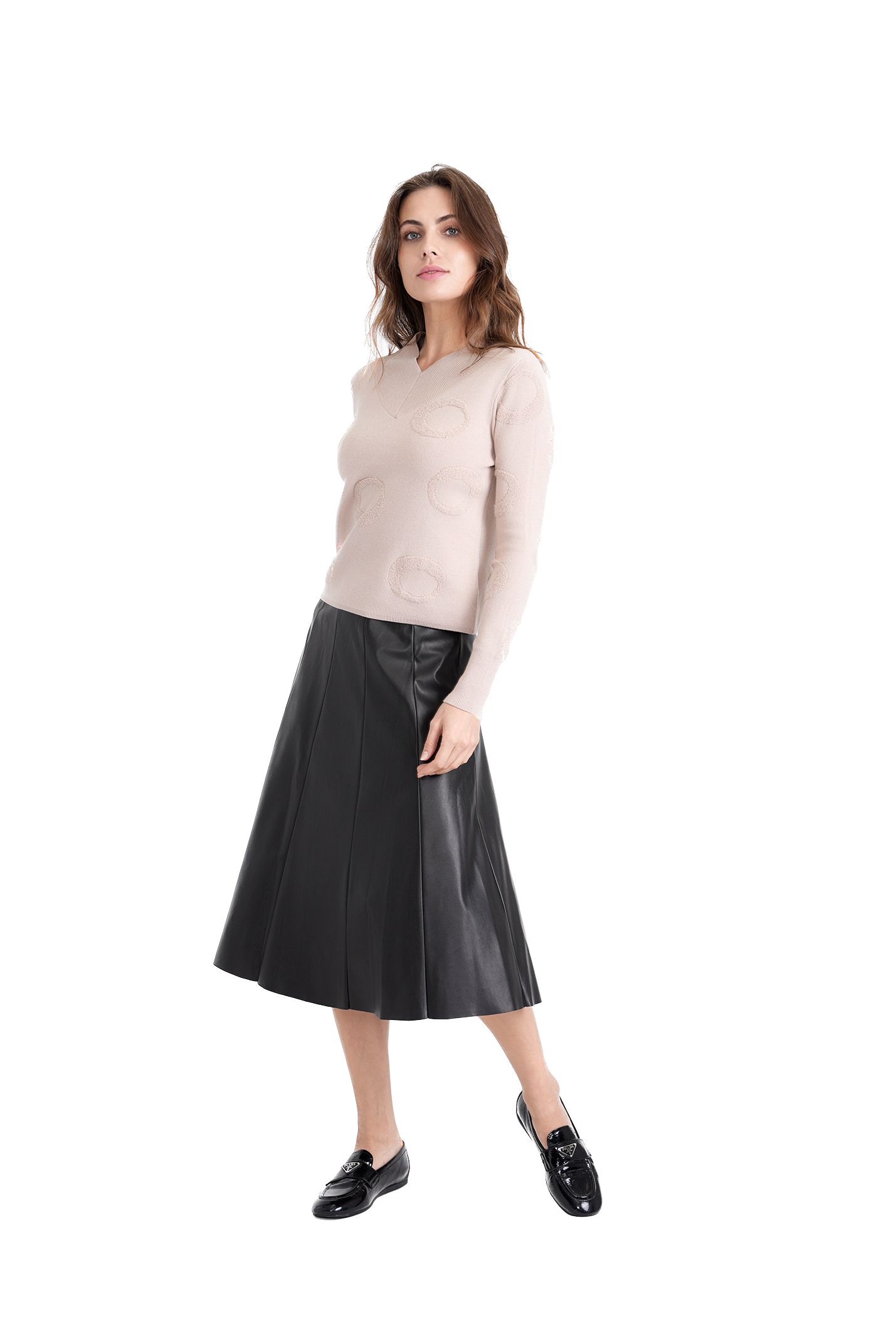 GIN-WB3CPT4859 BEIGE TOP