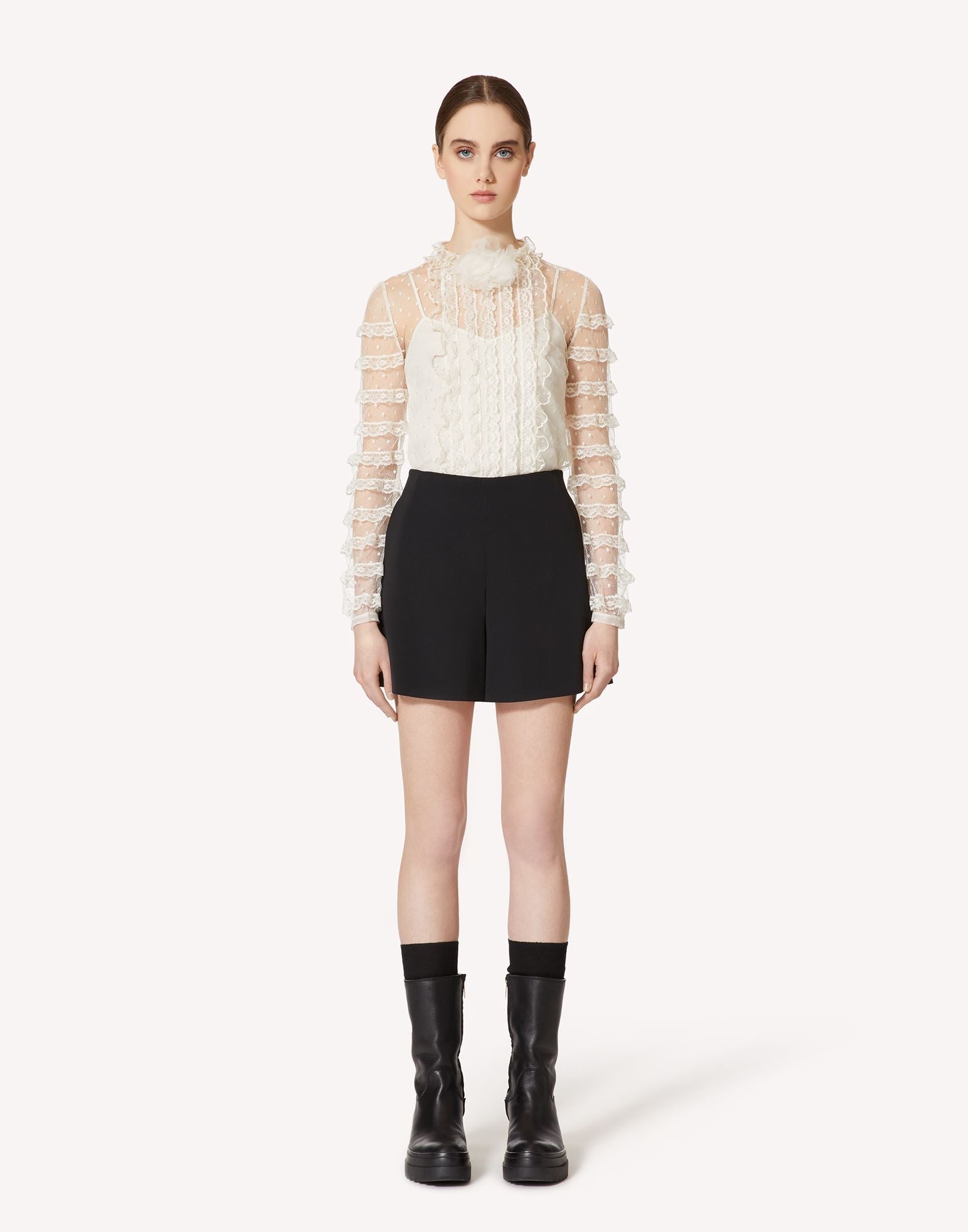 RDV-1R0AB05C6MT CREAM BLOUSE