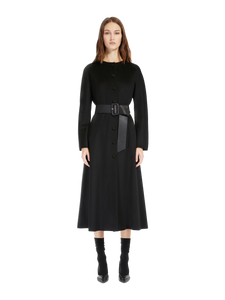 MAX-60161339600 NAVIGLI BLACK COAT