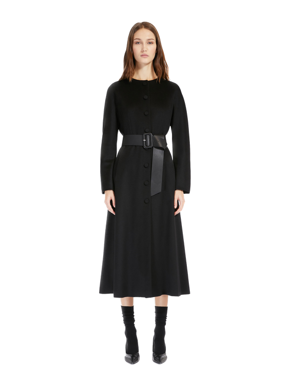 MAX-60161339600 NAVIGLI BLACK COAT