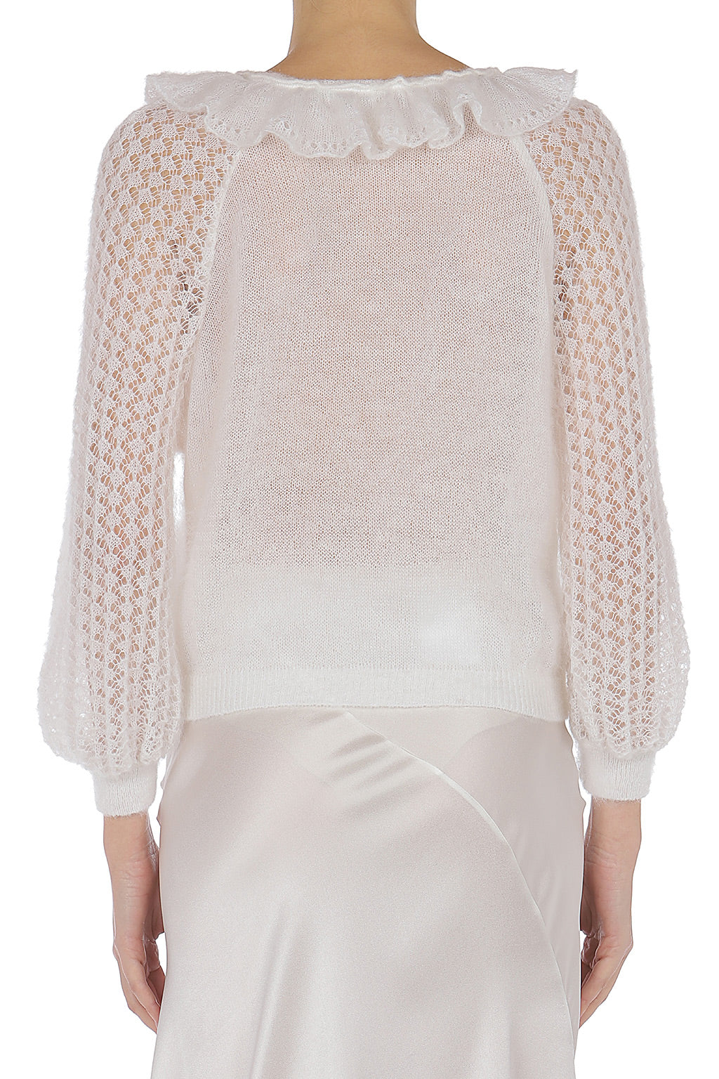 ABF-0940 WHITE SWEATER