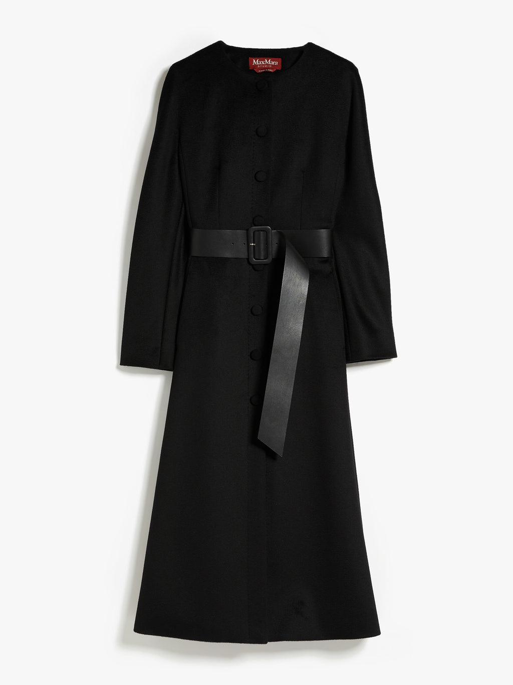 MAX-60161339600 NAVIGLI BLACK COAT