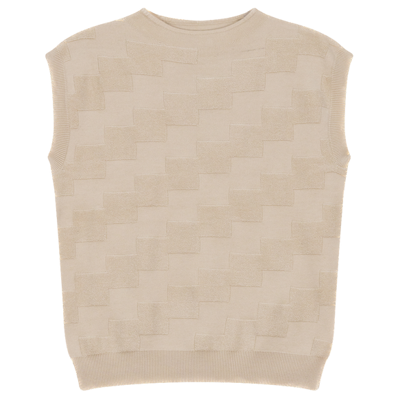 GIN-WB3CPT4879V BROWN VEST