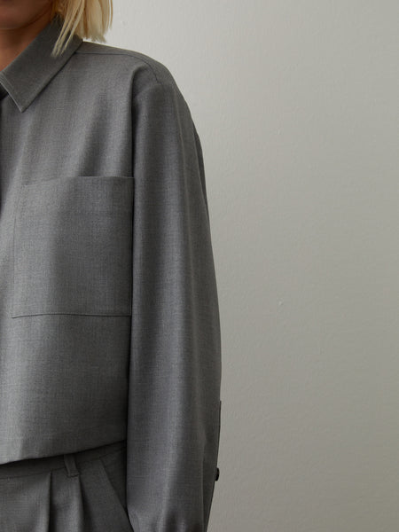 IBL-71161536200 BONN GREY BLOUSE