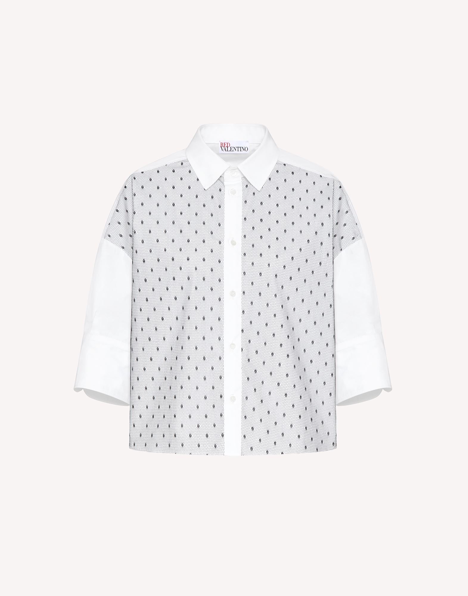 RDV-2R0ABL396Q1 WHITE&BLACK SHIRT