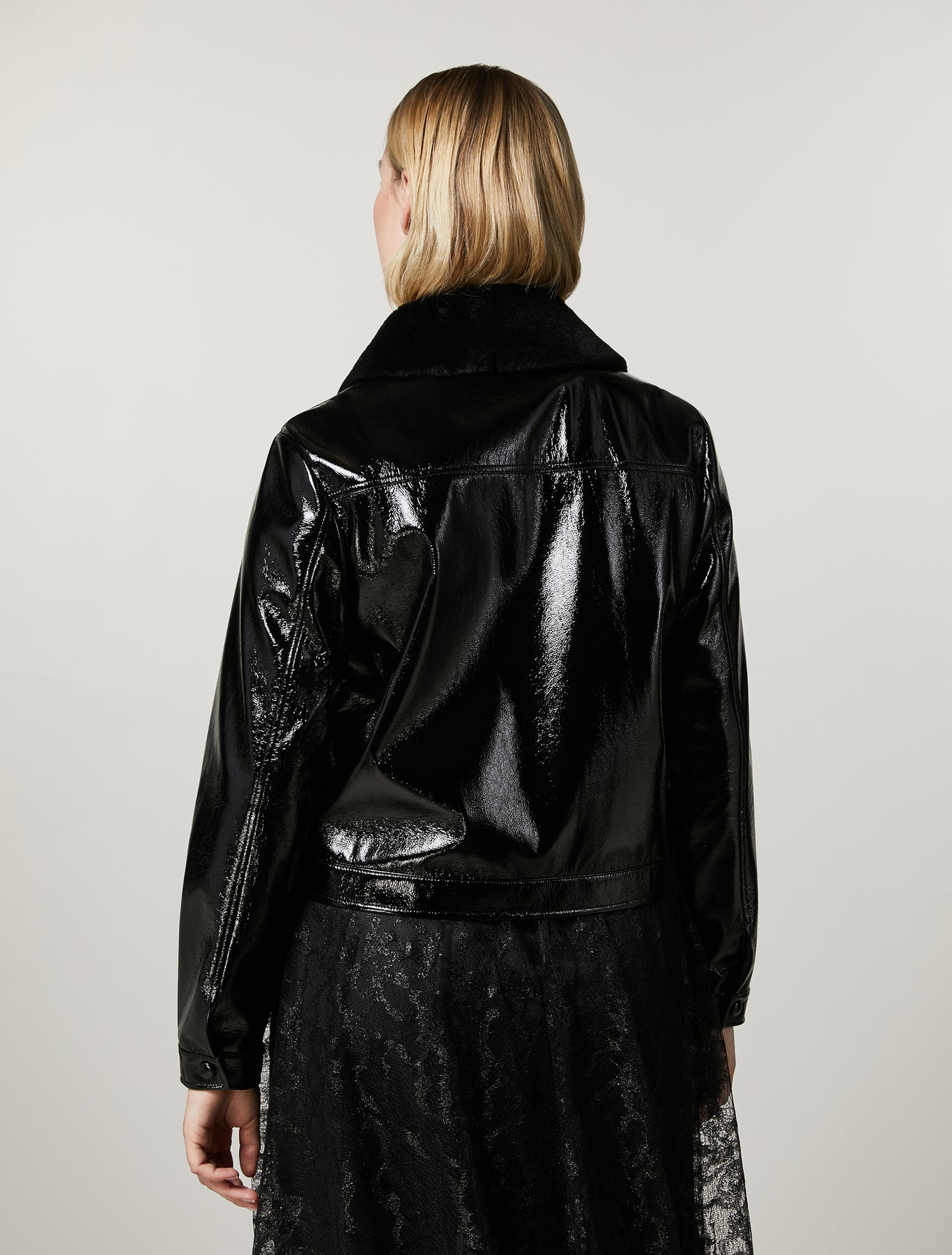 PER-1043063 CAFF BLACK JACKET