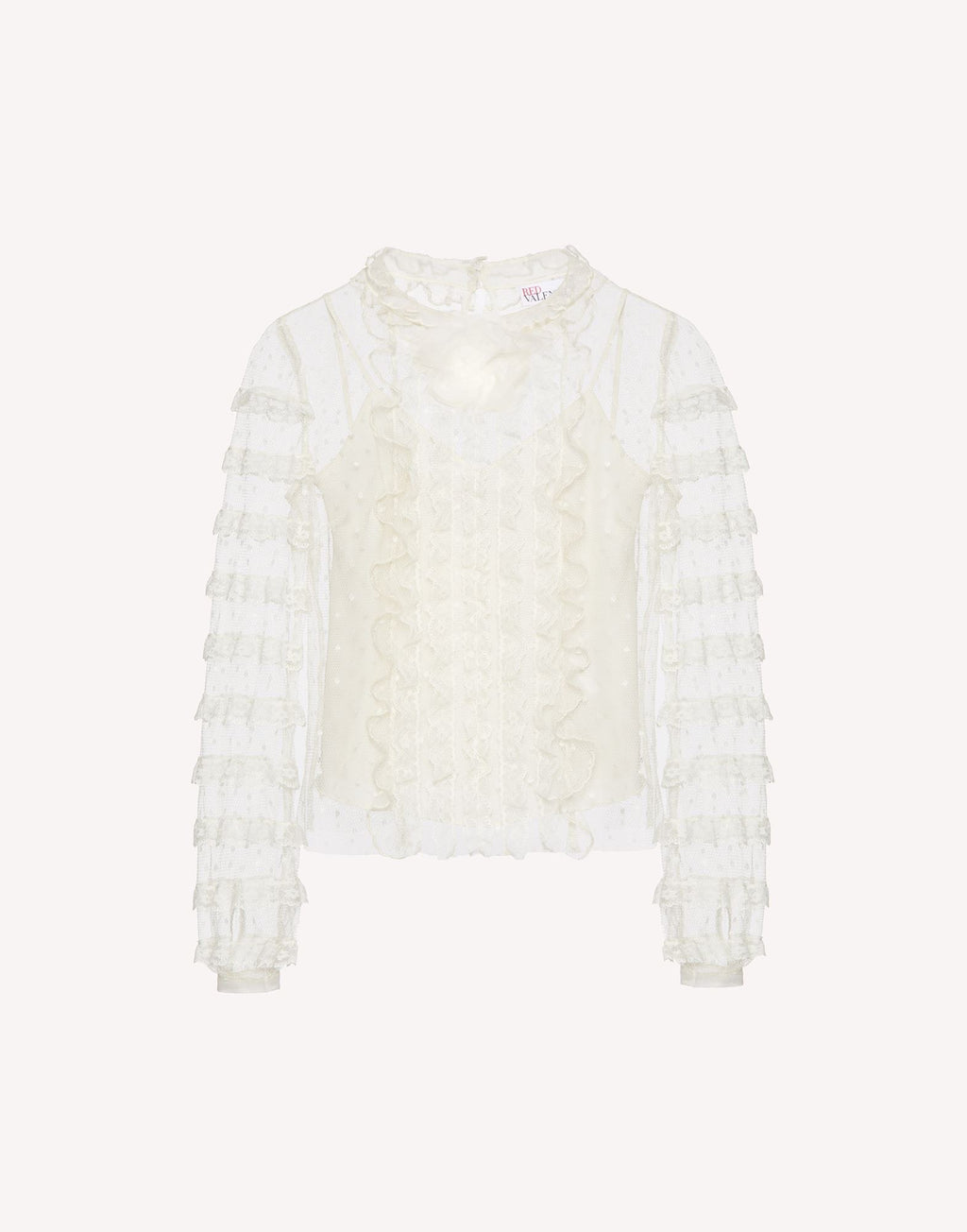 RDV-1R0AB05C6MT CREAM BLOUSE