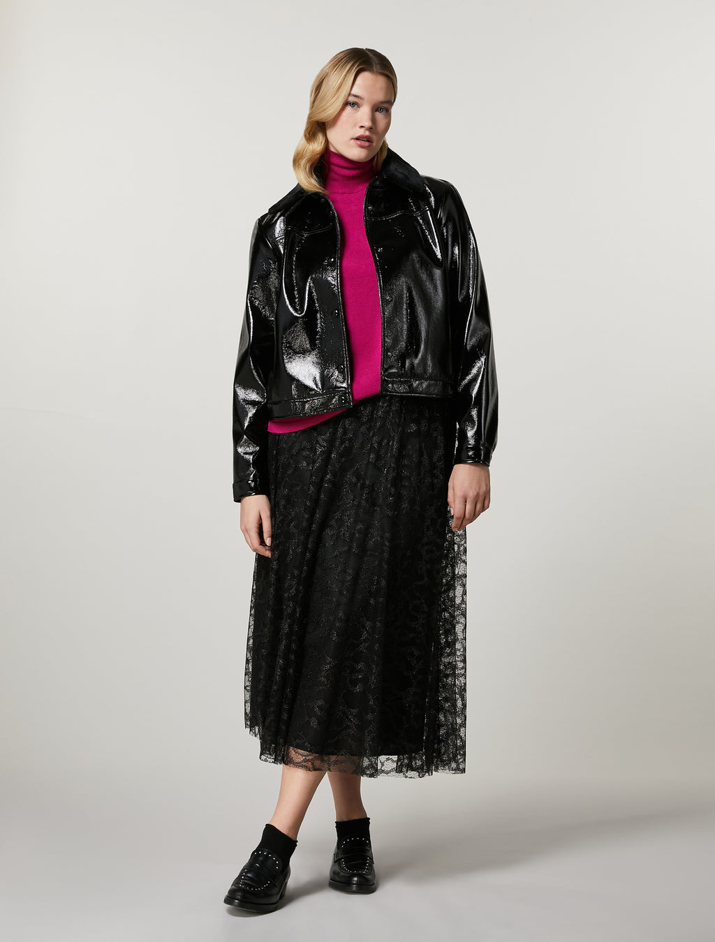 PER-1043063 CAFF BLACK JACKET