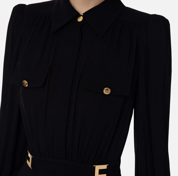 ELS-AB41936E2 BLACK DRESS