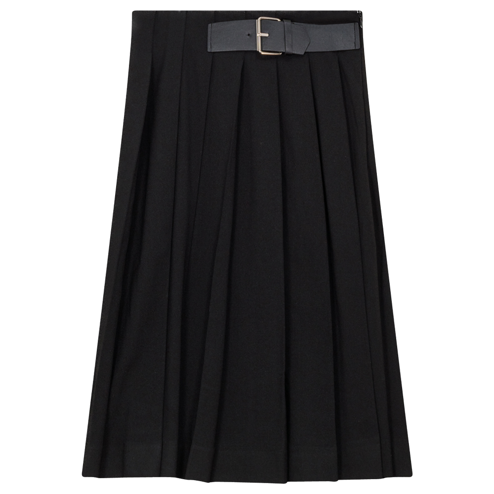 GIN-WB3CPT4972 BLACK SKIRT