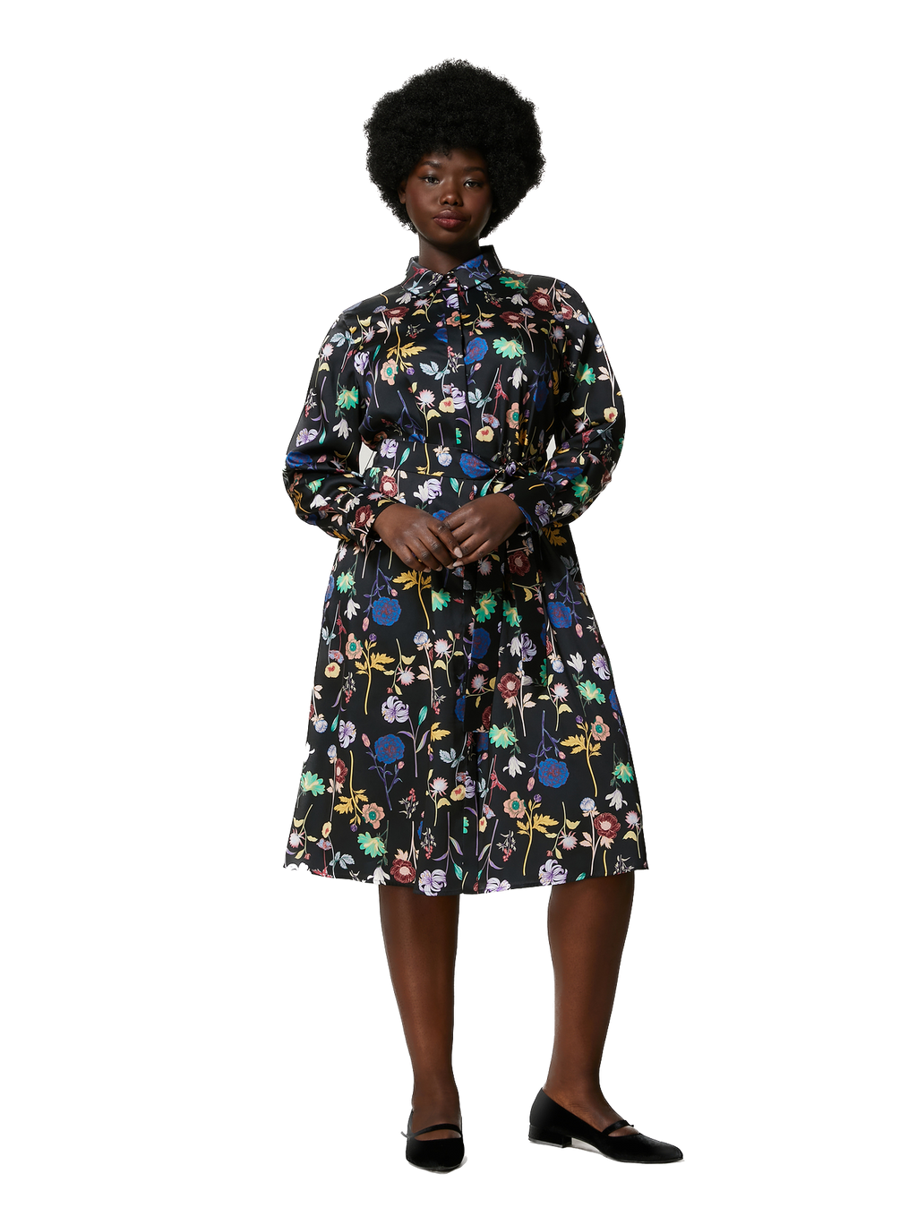 PER-7223023 DALMATA PRINT DRESS